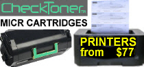 printing equipment and supplies henderson ChecksNet Software & MICR toner