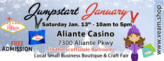 Jumpstart January January 13, 2024 (10am - 5pm) Aliante Hotel and Casino Vegas Events and More will kick off the 2024 calendar with 