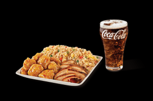 Panda Bundles Get a Bowl, Plate, or Bigger Plate with a Medium Fountain Drink